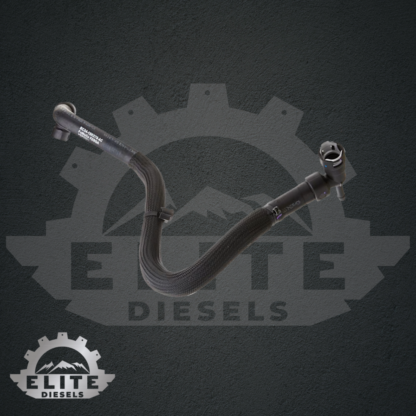 HEATER CORE HOSE  -  2015-2016 FORD POWERSTROKE.